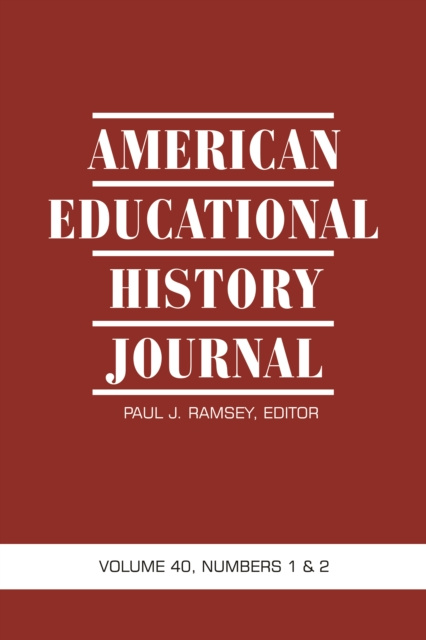 E-book American Educational History Journal Paul J Ramsey
