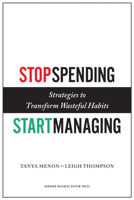 E-knjiga Stop Spending, Start Managing Tanya Menon
