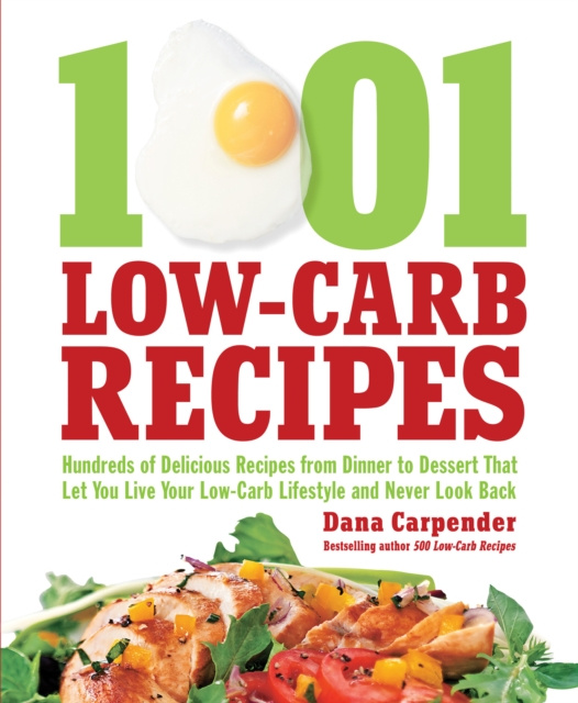 E-kniha 1,001 Low-Carb Recipes Dana Carpender