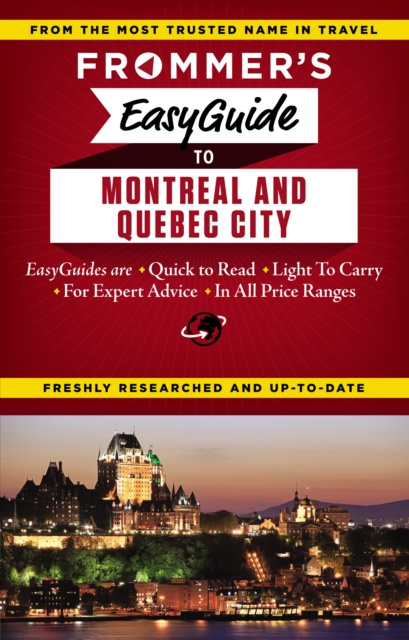 E-book Frommer's EasyGuide to Montreal and Quebec City Matthew Barber