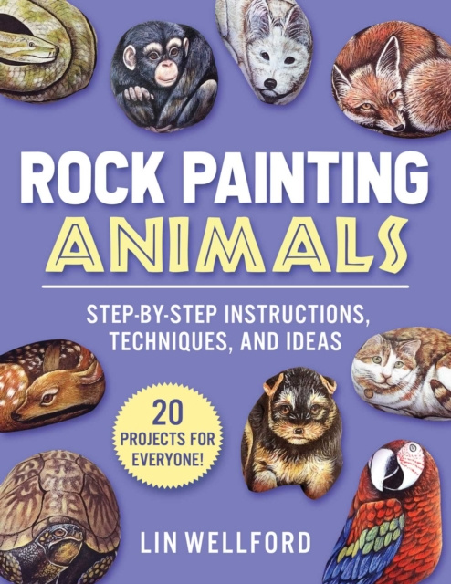 E-book Rock Painting Animals Lin Wellford