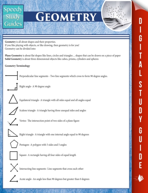 E-knjiga Geometry (Speedy Study Guides) Speedy Publishing