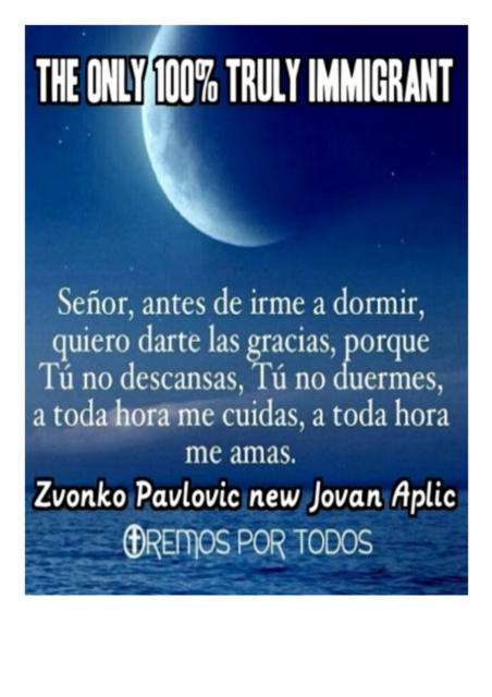 E-knjiga Only 100% Truly Immigrant Zvonko Pavlovic new Jovan Aplic