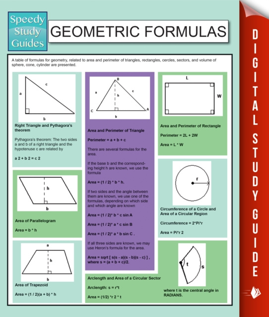 E-knjiga Geometric Formulas Speedy Publishing