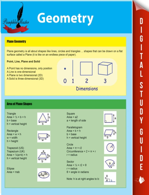 E-knjiga Geometry Pamphlet Master
