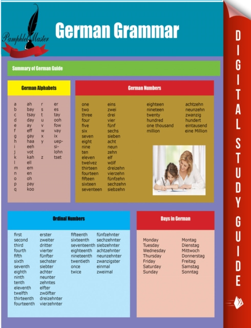 E-book German Grammar Pamphlet Master
