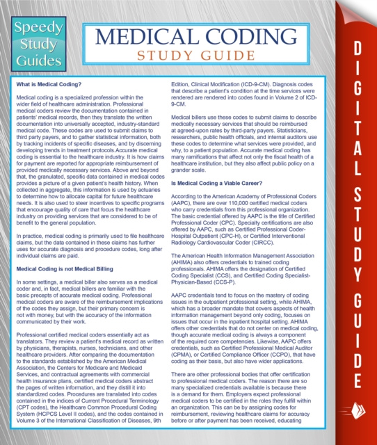 E-knjiga Medical Coding Study Guide Speedy Publishing