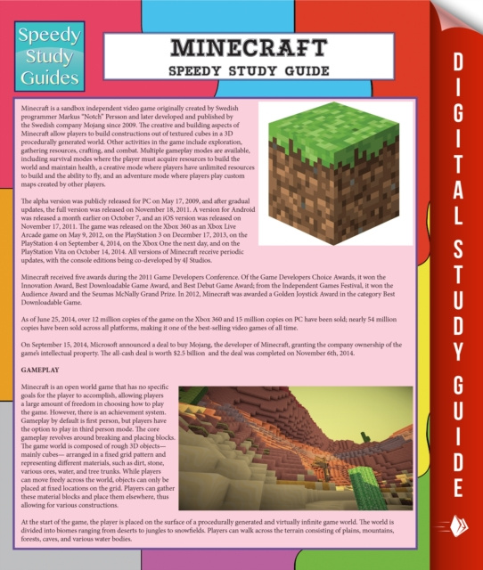 E-knjiga Minecraft Speedy Study Guide (Speedy Study Guide) Speedy Publishing