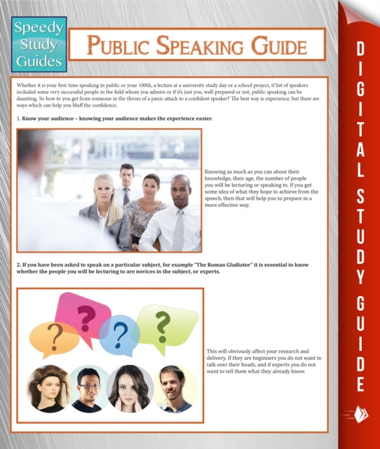 E-book Public Speaking Guide (Speedy Study Guide) Speedy Publishing