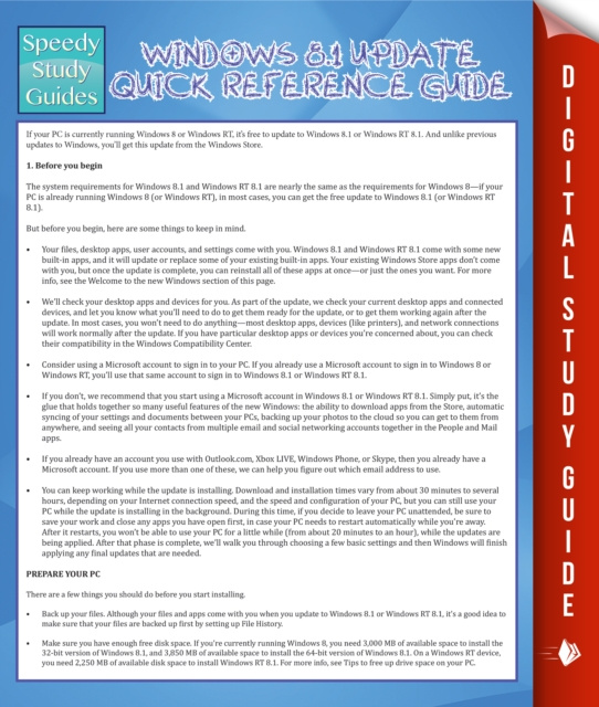 E-knjiga Windows 8.1 Update Quick Reference Guide Marshall Koontz