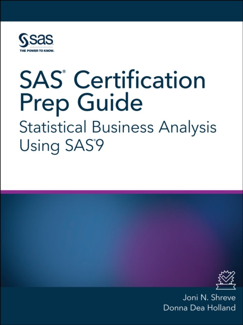 E-knjiga SAS Certification Prep Guide Joni N. Shreve