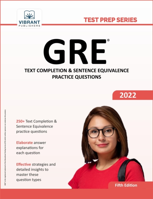 E-knjiga GRE Text Completion and Sentence Equivalence Practice Questions (Fifth Edition) Vibrant Publishers