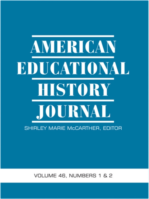 E-knjiga American Educational History Journal Shirley Marie McCarther