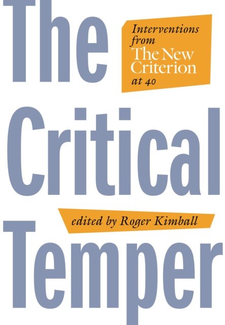 E-knjiga Critical Temper Roger Kimball