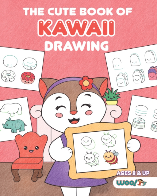 E-book Cute Book of Kawaii Drawing Woo! Jr. Kids Activities