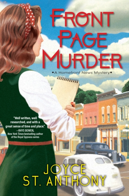 E-knjiga Front Page Murder Joyce St. Anthony
