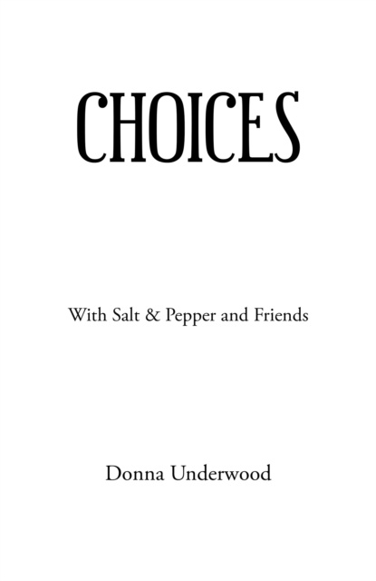 E-Book Choices Donna Underwood