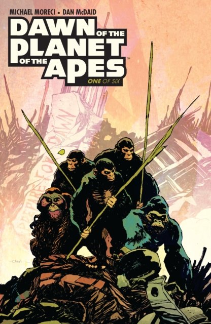 E-book Dawn of the Planet of the Apes Michael Moreci