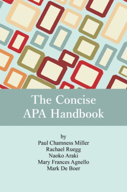 E-kniha Concise APA Handbook Paul Iida