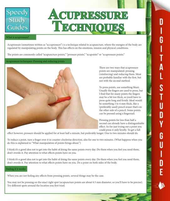 E-knjiga Acupressure Techniques (Speedy Study Guides) Speedy Publishing