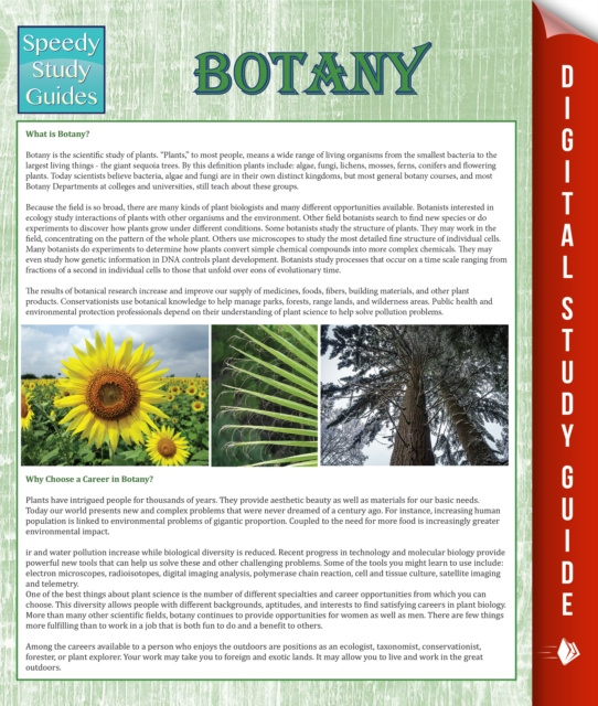 E-kniha Botany (Speedy Study Guides) Speedy Publishing