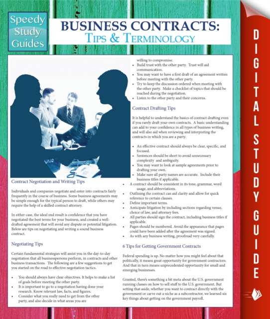 E-knjiga Business Contracts Speedy Publishing