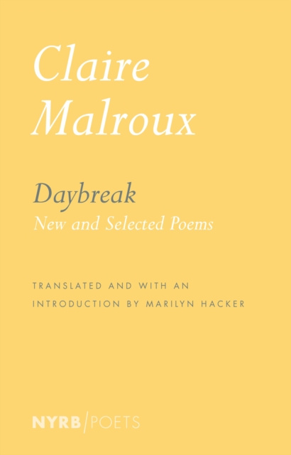 E-book Daybreak Claire Malroux