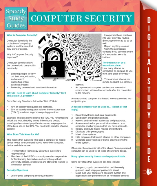 E-knjiga Computer Security (Speedy Study Guides) Speedy Publishing