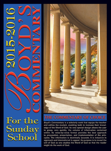 E-knjiga 2015-2016 Boyd's Commentary William Moses