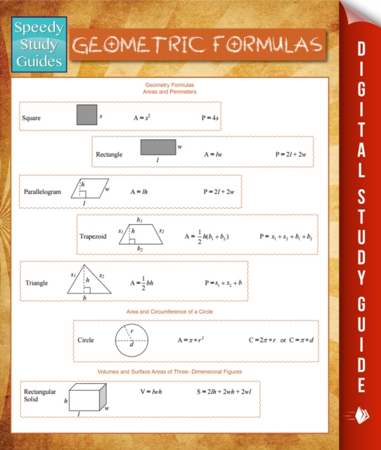 E-knjiga Geometric Formulas (Speedy Study Guides) Speedy Publishing