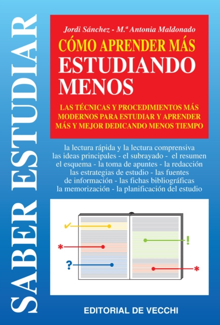E-book Como aprender mas estudiando menos Jordi Sanchez