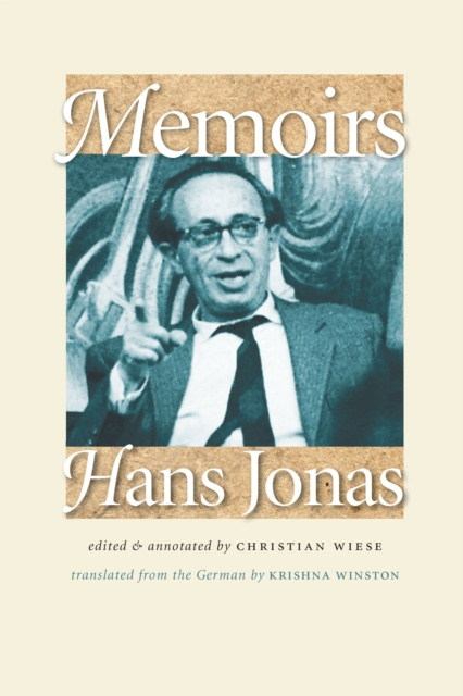 E-knjiga Memoirs Jonas Hans Jonas