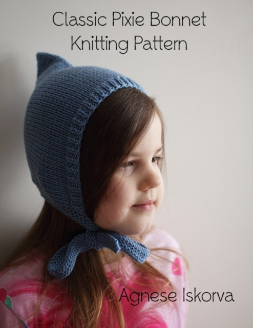 E-knjiga Classic Pixie Bonnet Knitting Pattern Iskrova Agnese Iskrova