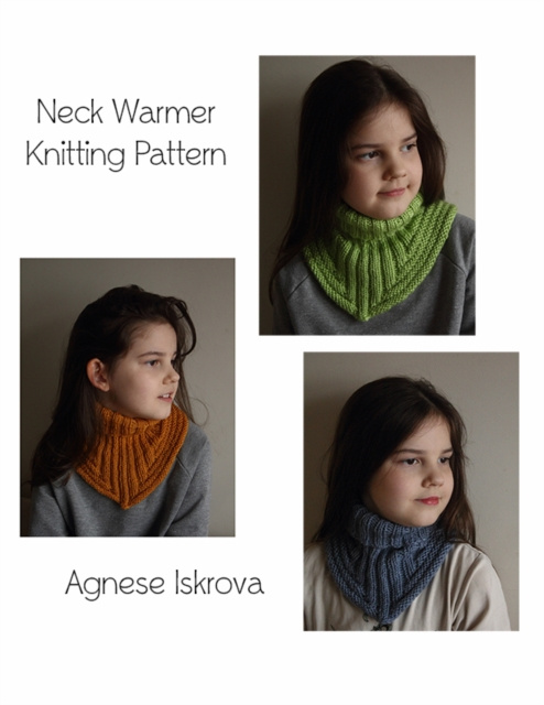 E-knjiga Neck Warmer Knitting Pattern Iskrova Agnese Iskrova