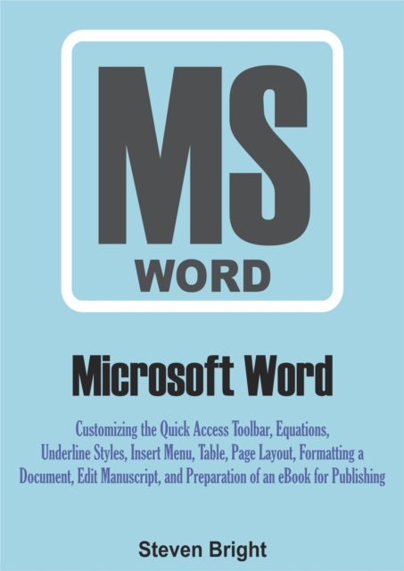 E-book Microsoft Word Bright Steven Bright