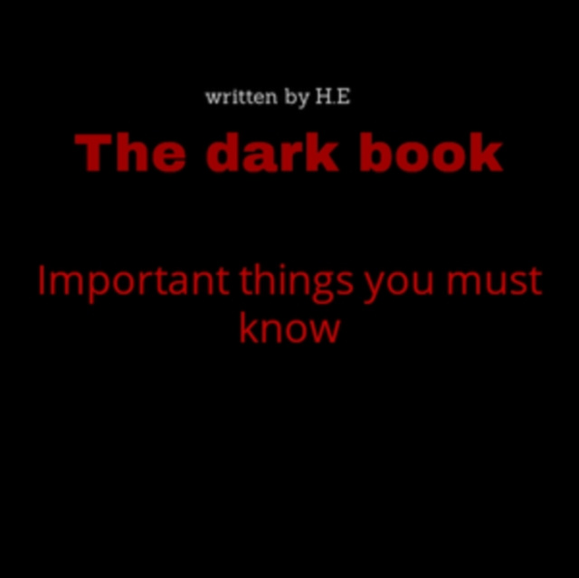 E-knjiga dark book Elashrey Hosam eldin Elashrey