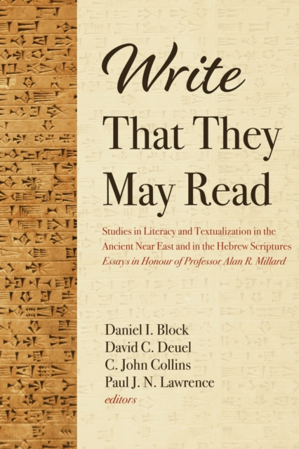 E-knjiga Write That They May Read Daniel I. Block