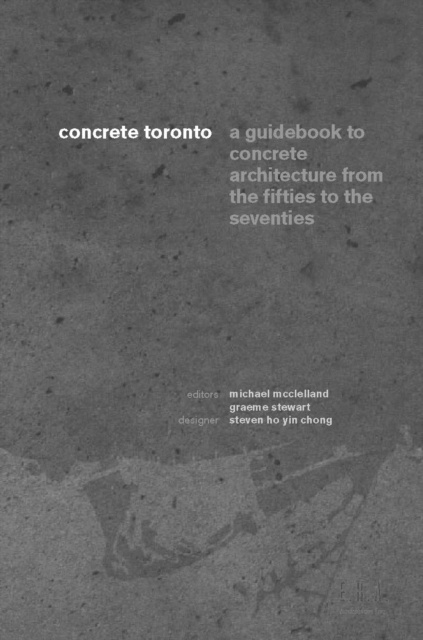 E-book Concrete Toronto Michael McClelland