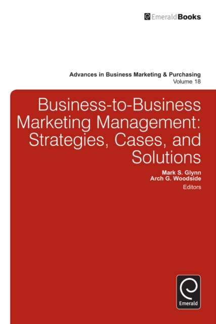 E-kniha Business-to-Business Marketing Management Mark S. Glynn