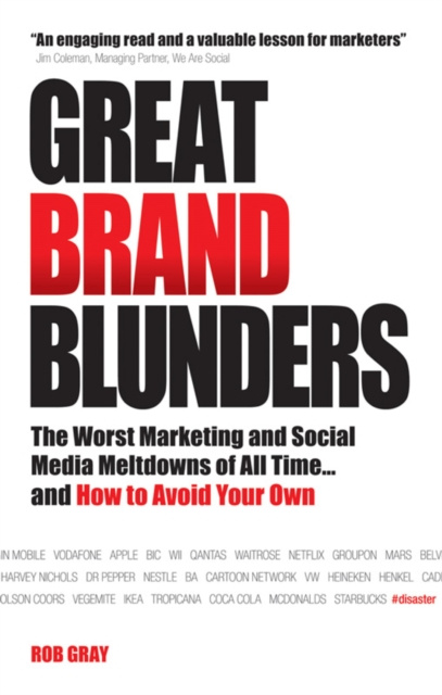 E-knjiga Great Brand Blunders Rob Gray