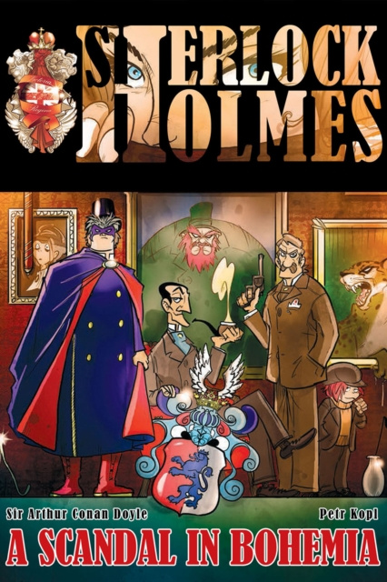 E-book Scandal in Bohemia - A Sherlock Holmes Graphic Novel Petr Kopl