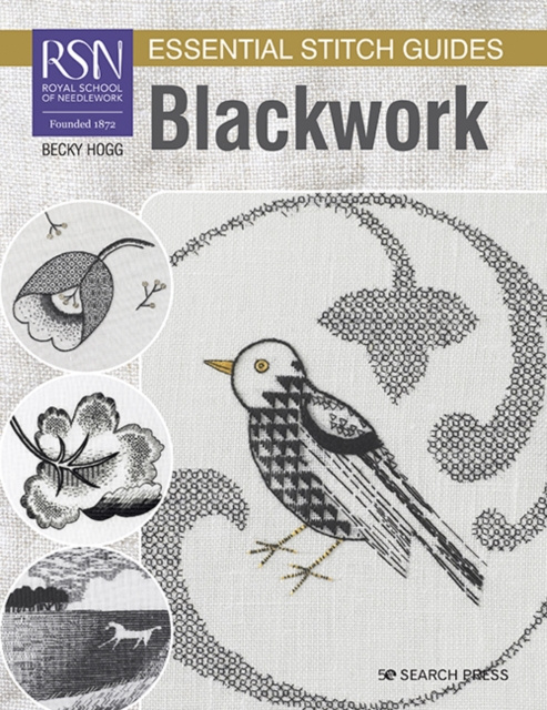 E-kniha RSN Essential Stitch Guides: Blackwork Becky Hogg