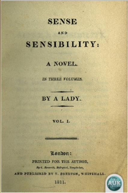 E-knjiga Sense and Sensibility Jane Austen