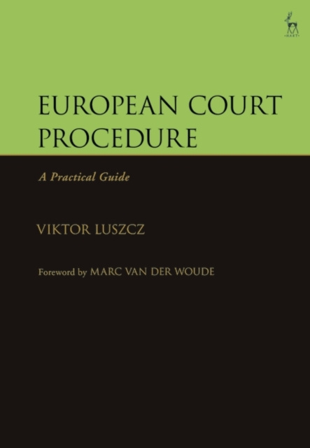 E-book European Court Procedure Luszcz Viktor Luszcz