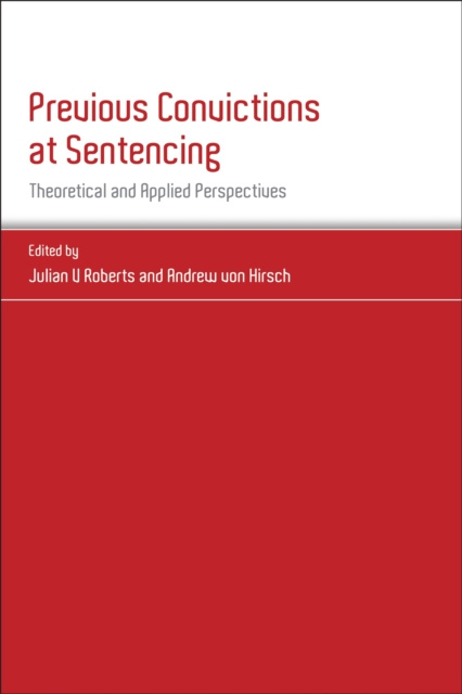 E-book Previous Convictions at Sentencing Roberts Julian V Roberts