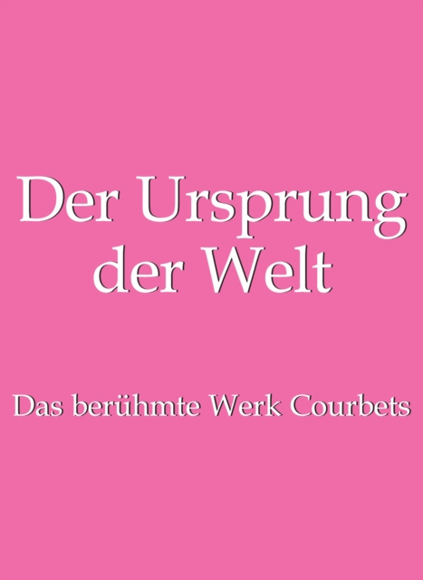 E-kniha Der Ursprung der Welt Jp. A. Calosse