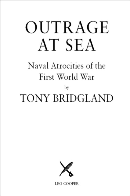 E-kniha Outrage at Sea Tony Bridgland