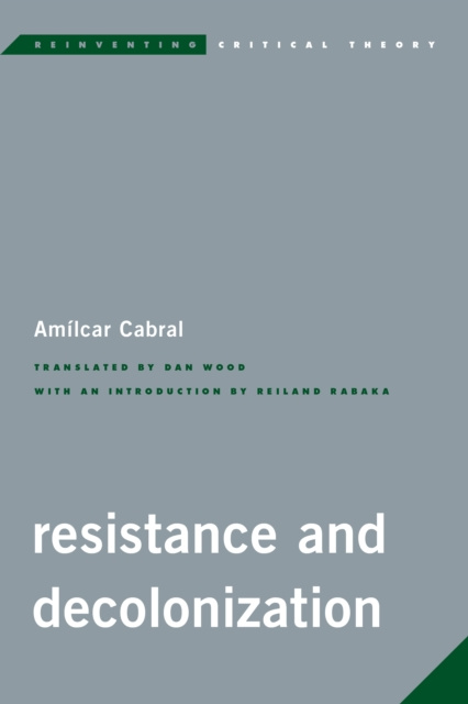 E-book Resistance and Decolonization Amilcar Cabral