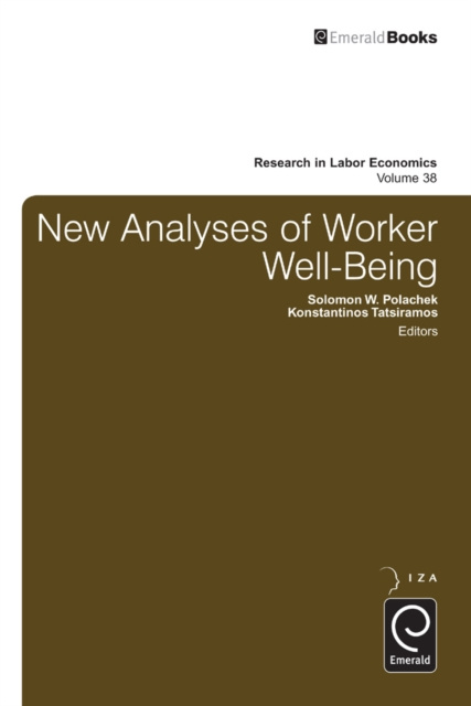 E-book New Analyses in Worker Well-Being Konstantinos Tatsiramos