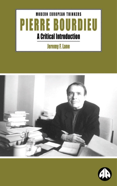E-book Pierre Bourdieu Jeremy F. Lane